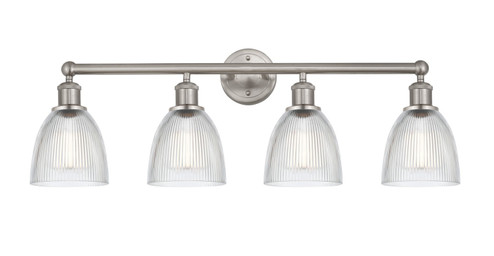 Edison Four Light Bath Vanity in Polished Chrome (405|616-4W-PC-G381)