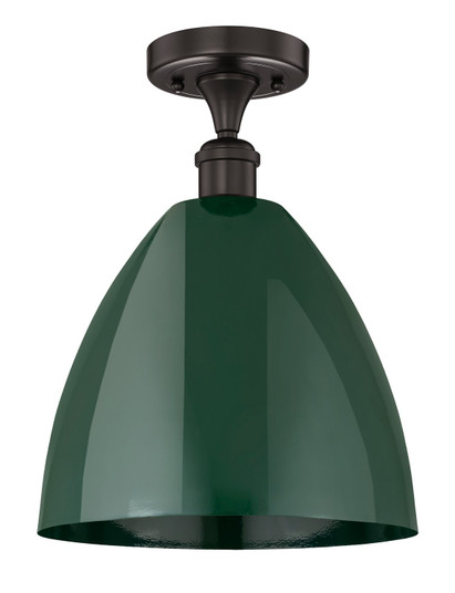 Edison One Light Semi-Flush Mount in Oil Rubbed Bronze (405|616-1F-OB-MBD-12-GR)