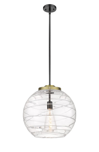 Ballston LED Pendant in Black Antique Brass (405|221-1S-BAB-G1213-16-BB-95-LED)