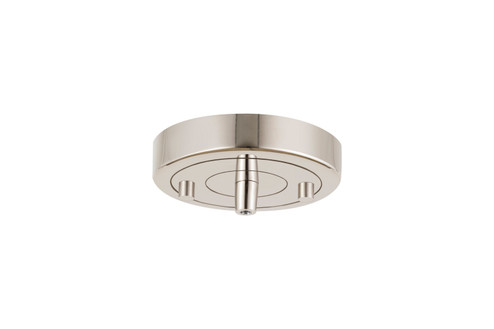 Custom Cord Single Port Round Canopy & Hardware in Satin Nickel (405|101-SN)