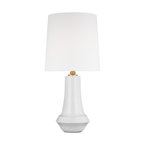 Jenna LED Table Lamp in New White (454|TT1231NWH1) Jenna LED Table Lamp in New White (454|TT1231NWH1)