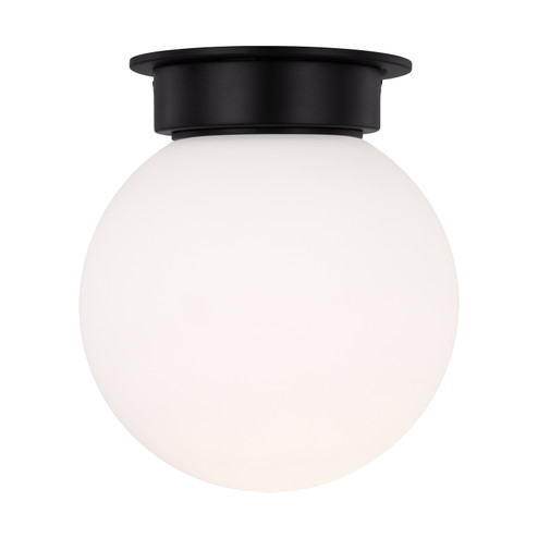 Nodes One Light Flush Mount in Midnight Black (454|KF1101MBK)