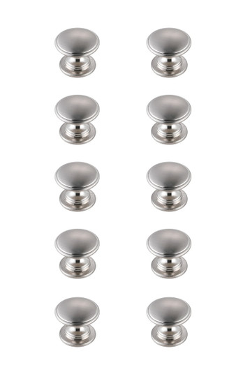 Kaid Knob Multipack (Set of 10) in Brushed Nickel (173|KB2004-NK-10PK)