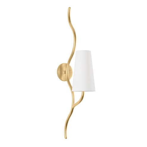 Cortona One Light Wall Sconce in Vintage Gold Leaf (68|436-16-VGL)