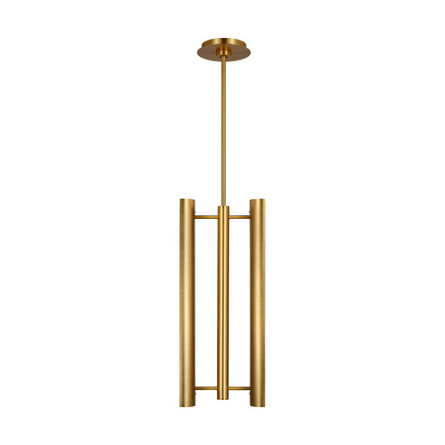 Carson LED Pendant in Burnished Brass (454|KP1092BBS)