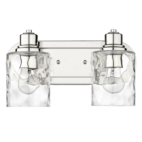 Lumley Two Light Bath Vanity in Polished Nickel (106|IN40056PN)