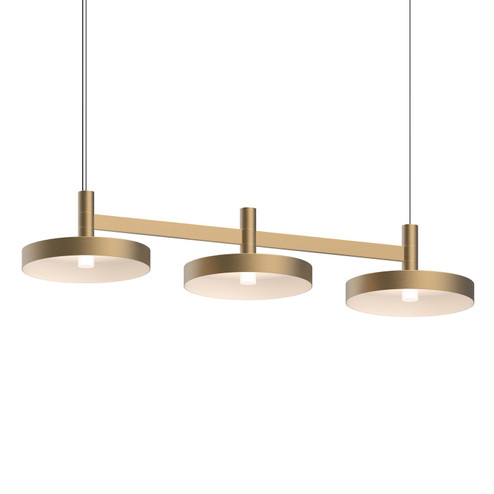 Systema Staccato LED Linear Pendant in Brass Finish (69|1783.14-PAN)
