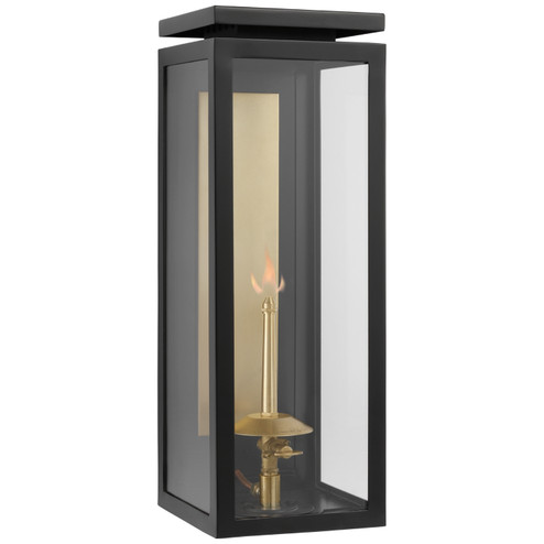 Fresno Gas Gas Wall Lantern in Matte Black (268|CHO 2550BLK-CG)