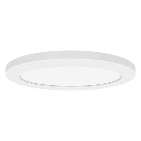 Slim LED Flush Mount in White (18|20881LEDD-WH/ACR)