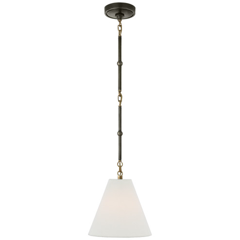 Goodman One Light Hanging Lantern in Bronze with Antique Brass (268|TOB 5089BZ/HAB-L) Goodman One Light Hanging Lantern in Bronze with Antique Brass (268|TOB 5089BZ/HAB-L)