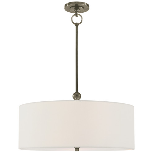 Reed Two Light Hanging Lantern in Antique Nickel (268|TOB 5011AN-L)