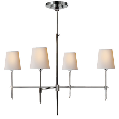 Bryant Four Light Chandelier in Bronze (268|TOB 5003BZ-L)