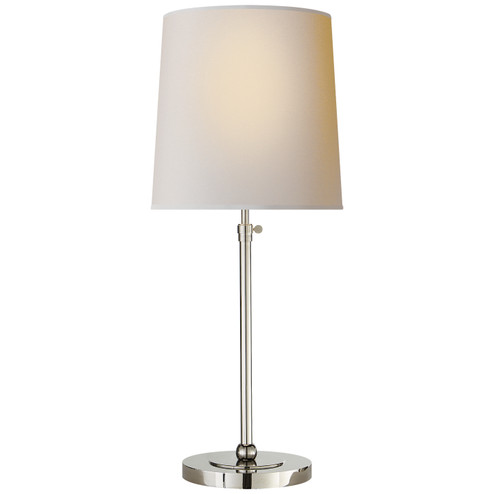 Bryant One Light Table Lamp in Polished Nickel (268|TOB 3260PN-L)