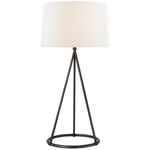 Nina One Light Table Lamp in Aged Iron (268|TOB 3026AI-L)