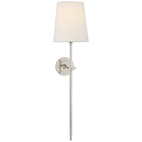 Bryant One Light Wall Sconce in Polished Nickel (268|TOB 2024PN-L)