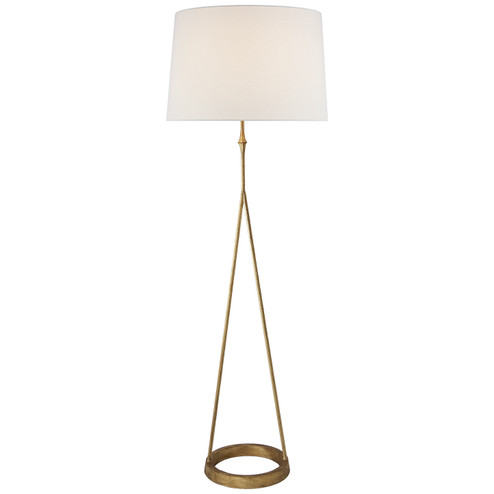 Dauphine One Light Floor Lamp in Gilded Iron (268|S 1400GI-L)