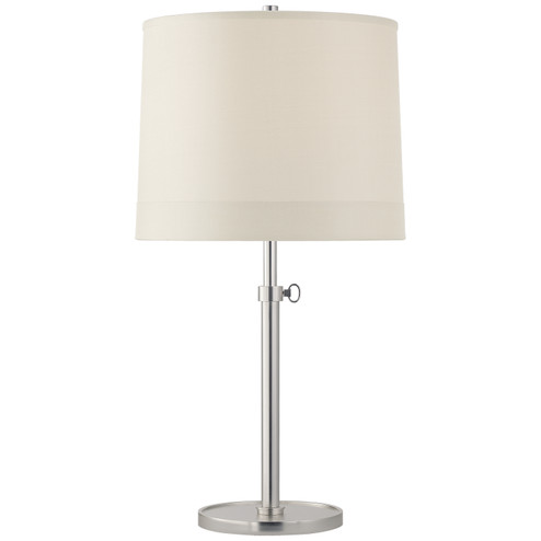 Simple One Light Table Lamp in Soft Silver (268|BBL 3023SS-L)