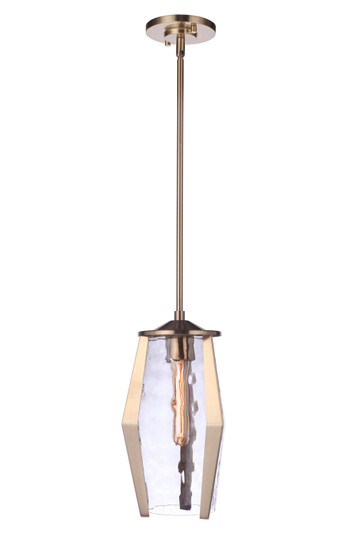 Guiding Star One Light Mini Pendant in Satin Brass (46|57391-SB)