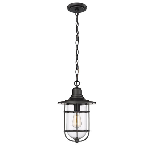 One Light Outdoor Hanging Lantern in Powder Coated Black (59|2932-PBK)