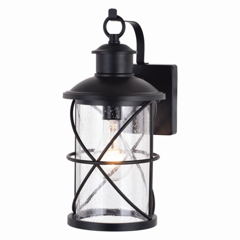 Adams One Light Outdoor Wal Mount in Black (63|T0634)
