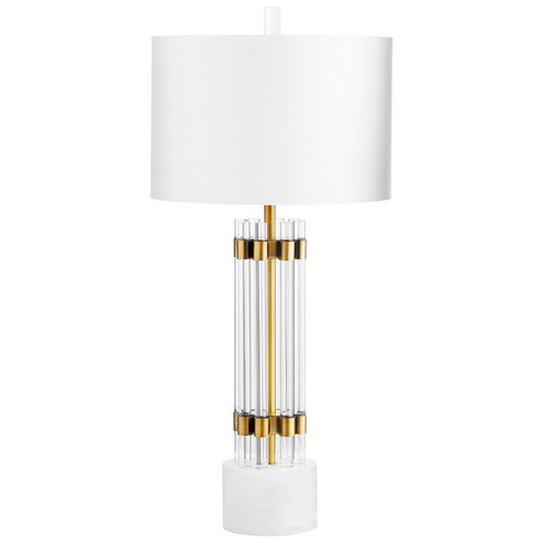 One Light Table Lamp in Brass (208|10354)