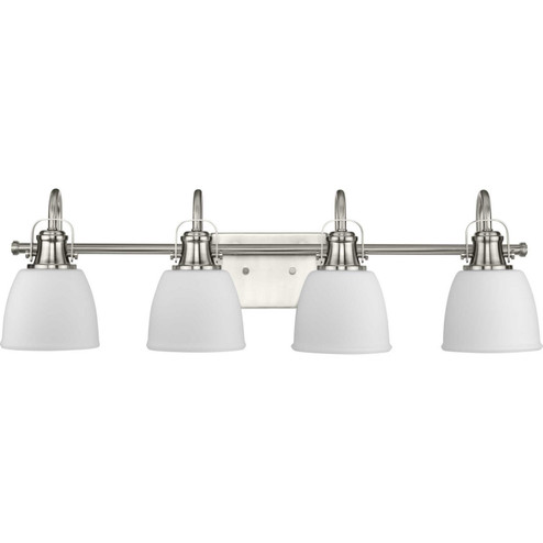 Preston Four Light Vanity in Brushed Nickel (54|P300429-009)