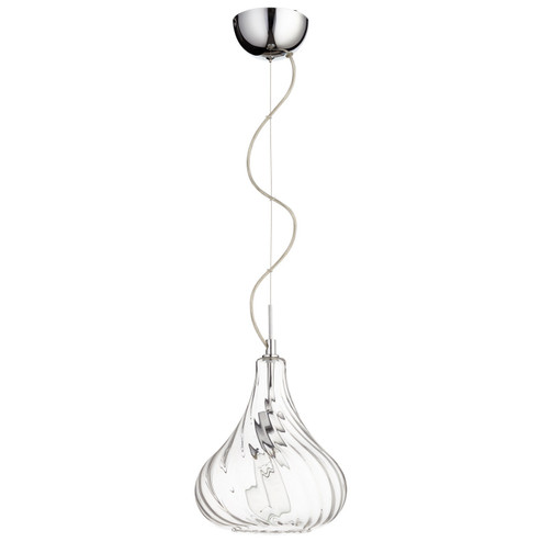 Winding One Light Pendant in Chrome (208|06805)