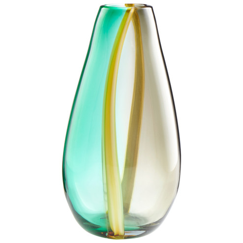Vase in Green And Yellow (208|09176)