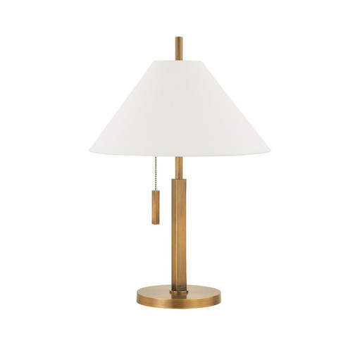 Clic One Light Table Lamp in Patina Brass (67|PTL5722-PBR) Clic One Light Table Lamp in Patina Brass (67|PTL5722-PBR)