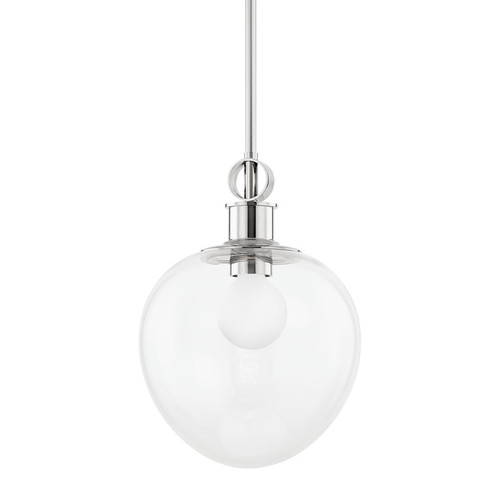 Anna One Light Pendant in Polished Nickel (428|H736701S-PN)