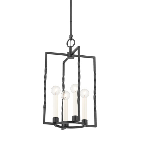 Adelaide Four Light Lantern in Textured Black (428|H731704S-TBK)