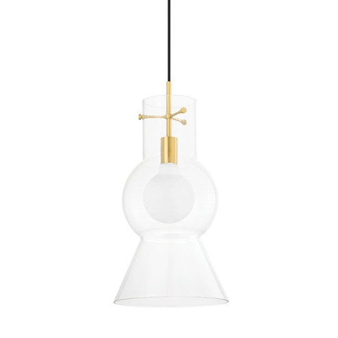 Mirabel One Light Pendant in Aged Brass (428|H702701L-AGB)