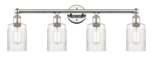 Edison Four Light Bath Vanity in Polished Nickel (405|616-4W-PN-G342) Edison Four Light Bath Vanity in Polished Nickel (405|616-4W-PN-G342)