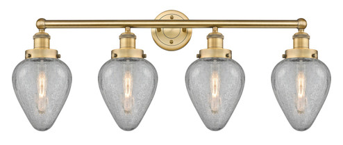 Edison Four Light Bath Vanity in Brushed Brass (405|616-4W-BB-G165)