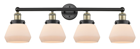 Edison Four Light Bath Vanity in Black Antique Brass (405|616-4W-BAB-G171)
