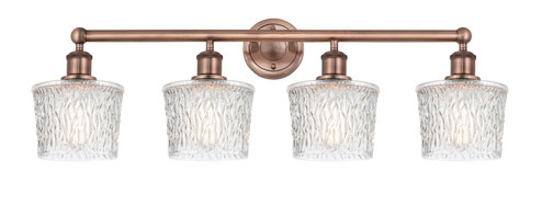 Edison Four Light Bath Vanity in Antique Copper (405|616-4W-AC-G402) Edison Four Light Bath Vanity in Antique Copper (405|616-4W-AC-G402)
