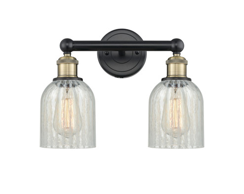 Edison Two Light Bath Vanity in Black Antique Brass (405|616-2W-BAB-G2511)