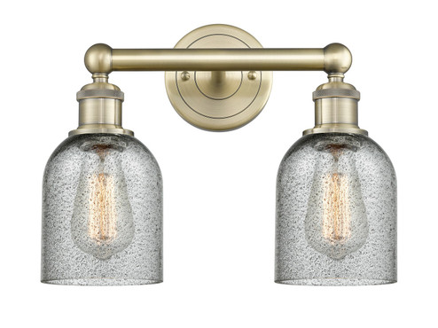 Edison Two Light Bath Vanity in Antique Brass (405|616-2W-AB-G257)