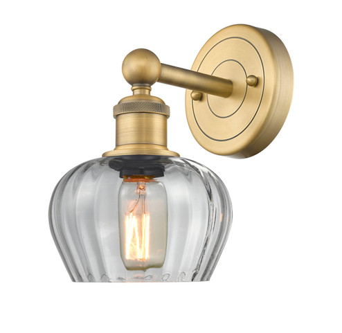 Edison One Light Wall Sconce in Brushed Brass (405|616-1W-BB-G92) Edison One Light Wall Sconce in Brushed Brass (405|616-1W-BB-G92)
