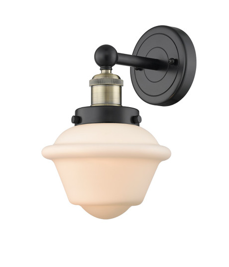Edison One Light Wall Sconce in Black Antique Brass (405|616-1W-BAB-G531)