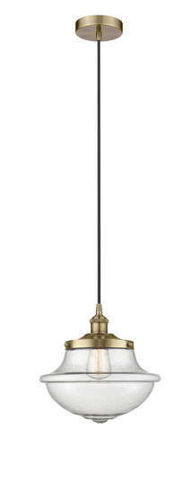 Edison One Light Pendant in Antique Brass (405|616-1PH-AB-G544)