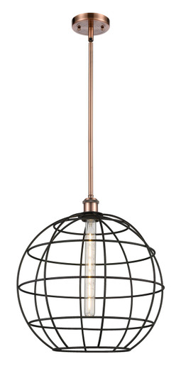 Ballston LED Pendant in Antique Copper (405|516-1S-AC-CE-16-BK) Ballston LED Pendant in Antique Copper (405|516-1S-AC-CE-16-BK)