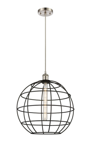Ballston LED Pendant in Satin Nickel (405|516-1P-SN-CE-16-BK)