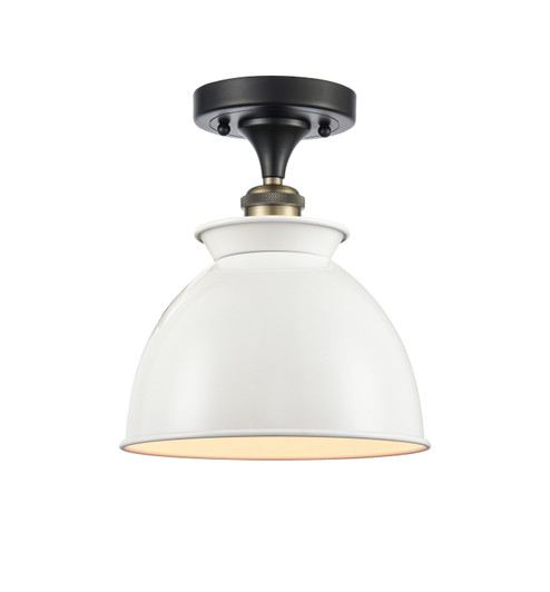 Ballston One Light Semi-Flush Mount in Polished Chrome (405|516-1C-PC-M14-PC)