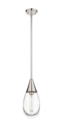Downtown Urban LED Pendant in Polished Nickel (405|450-1S-PN-G450-6CL)