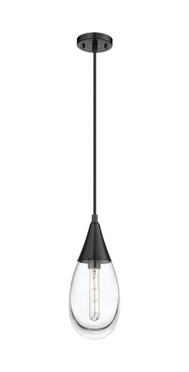 Downtown Urban LED Pendant in Matte Black (405|450-1P-BK-G450-6CL)