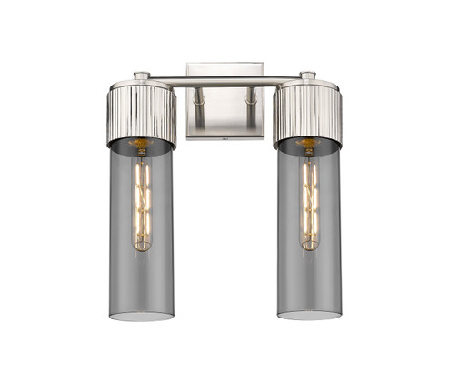 Downtown Urban LED Bath Vanity in Satin Nickel (405|428-2W-SN-G428-12SM)