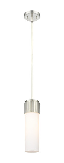 Downtown Urban LED Pendant in Satin Nickel (405|428-1S-SN-G428-12WH)