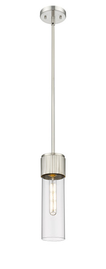 Downtown Urban LED Pendant in Satin Nickel (405|428-1S-SN-G428-12CL) Downtown Urban LED Pendant in Satin Nickel (405|428-1S-SN-G428-12CL)