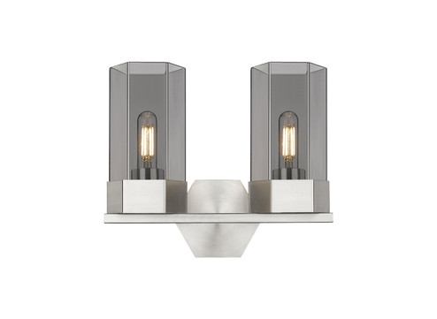 Downtown Urban LED Bath Vanity in Satin Nickel (405|427-2W-SN-G427-9SM)